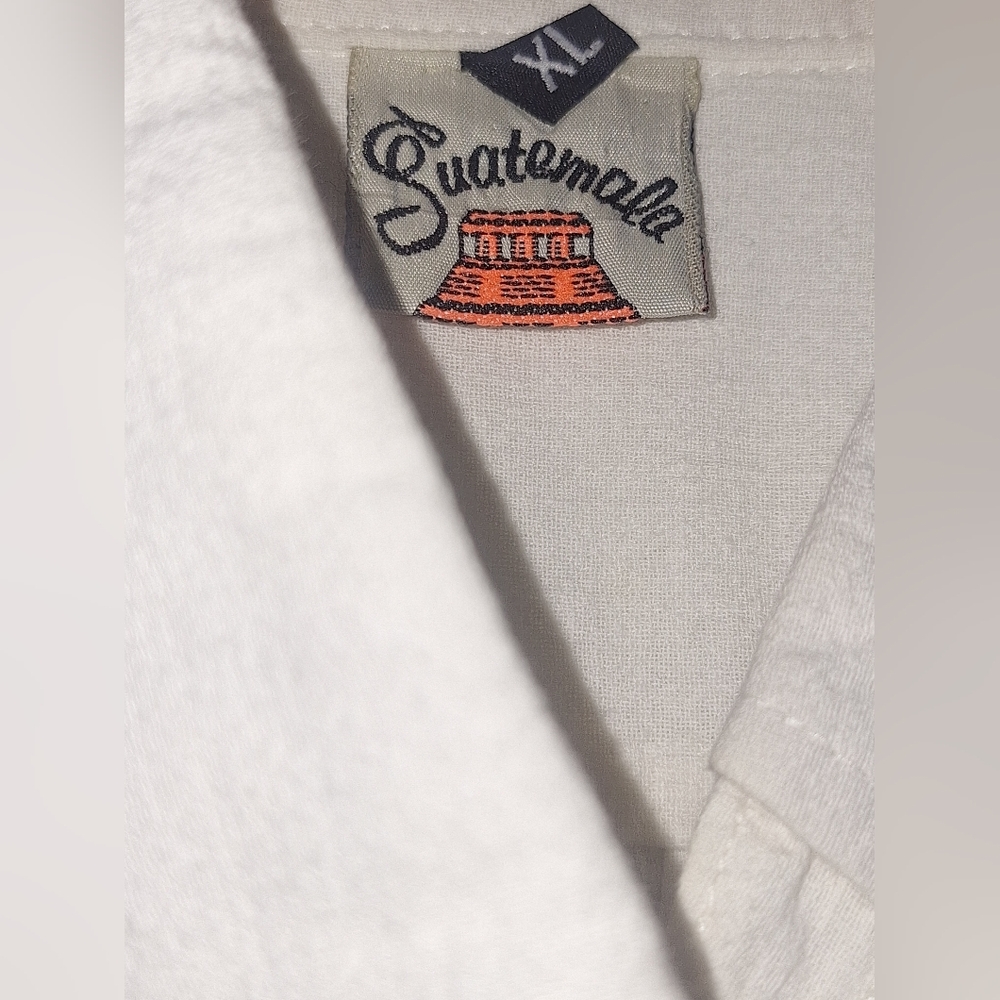 Cream Button-Up Shirt - Picture 3 of 6